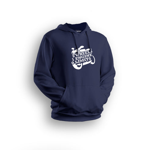 2 wheels 1 engine Hoodies Modified Online Store